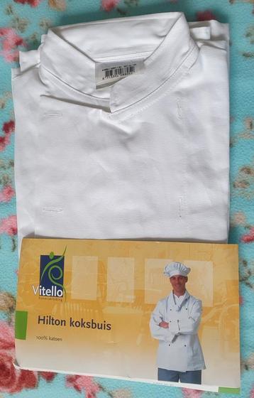 Nieuwe Vitello Hilton Koksbuis / bakkersjas. beschikbaar voor biedingen