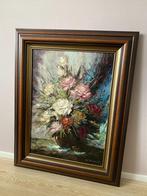 Prachtig bloemen schilderij G.J. Ernens, Ophalen of Verzenden