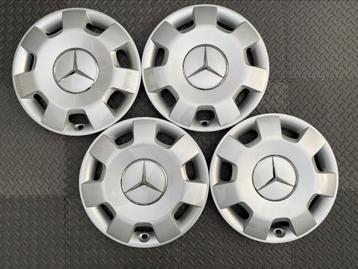 Set orig Mercedes A-Klasse en B-Klasse wieldoppen 15 inch beschikbaar voor biedingen