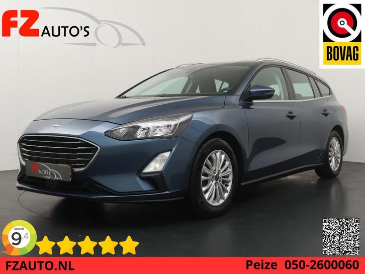 Ford Focus Wagon 1.0 EcoBoost Titanium Business - Navigatie, Auto's, Ford, Bedrijf, Te koop, Focus, ABS, Airbags, Airconditioning