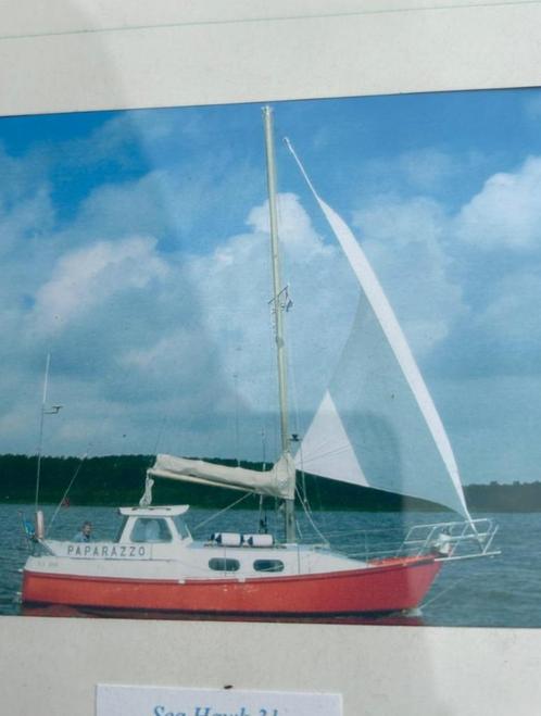 motorsailor (seahawk 31), Watersport en Boten, Kajuitzeilboten en Zeiljachten, Gebruikt, Tourjacht of Cruiser, Staal, 9 tot 12 meter