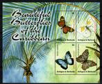 ANTIGUA 2007 PF BLOK VLINDERS INSECTEN BUTTERFLIES, Ophalen of Verzenden, Postfris, Dier of Natuur