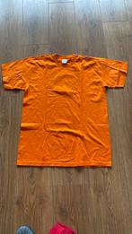 T-shirt fruit of the loom Koningsdag, Kleding | Heren, T-shirts, Nieuw, Maat 52/54 (L), Oranje, Ophalen of Verzenden