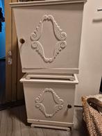 2x nachtkastje, Ophalen of Verzenden, Minder dan 45 cm, 55 tot 70 cm