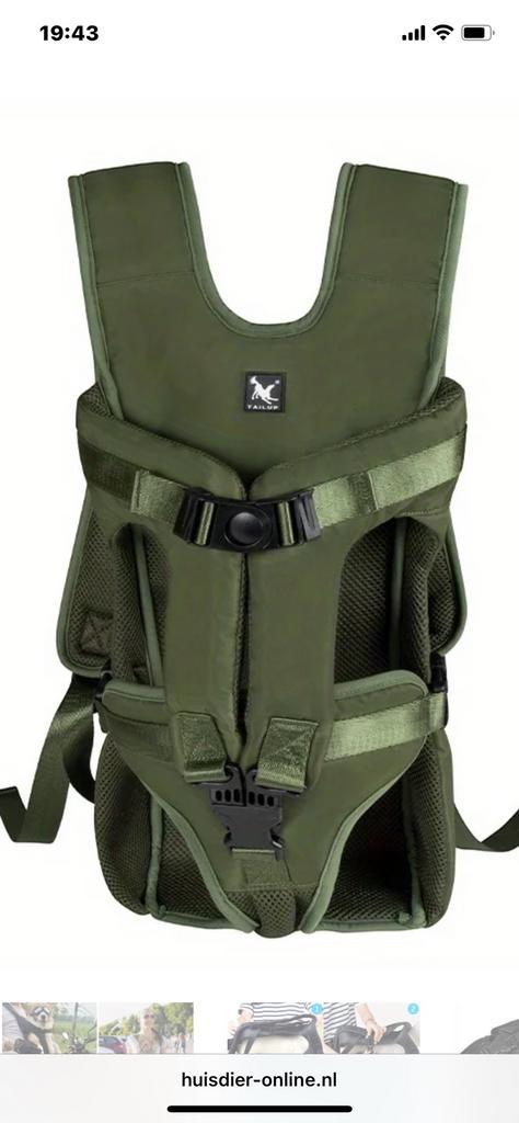 Hele mooie draagtas hond, Watersport en Boten, Hengelsport | Karpervissen, Zo goed als nieuw, Overige typen, Ophalen