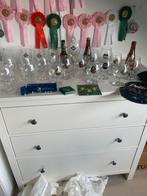 Verzameling  palm glazen flesjes pet vrachtwagen cd sticker, Verzamelen, Biermerken, Ophalen, Zo goed als nieuw, Overige typen