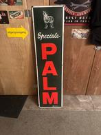 Vintage (1988) palm emaille bord met patina, Ophalen of Verzenden, Gebruikt, Reclamebord, Plaat of Schild, Palm