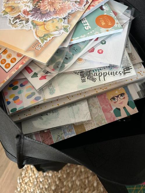 Tas vol Hobby spullen, Hobby en Vrije tijd, Knutselen, Nieuw, Knutselwerk, Ophalen