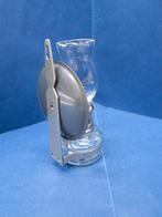 Mini Olielampje, Wandlampje, Tafellampje, glas, 2 stuks, Antiek en Kunst, Ophalen of Verzenden