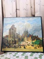 Mooi oude schilderij olie verf, Antiek en Kunst, Kunst | Schilderijen | Klassiek, Ophalen of Verzenden