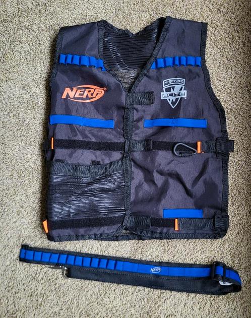 NERF N-STRIKE ELITE vest, Kinderen en Baby's, Speelgoed | Buiten | Actiespeelgoed, Zo goed als nieuw, Ophalen of Verzenden