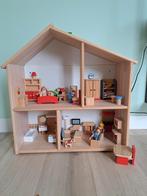 Poppenhuis met veel meubels!, Kinderen en Baby's, Speelgoed | Poppenhuizen, Ophalen of Verzenden