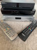Humax Decoders met Afstandsbedieningen - Complete Set, Verzenden, Gebruikt, Decoder