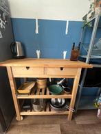 Ikea roltafel FÖRHÖJA, Ophalen, 50 tot 100 cm, Zo goed als nieuw, Minder dan 100 cm