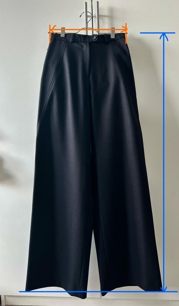 Elegant wide leg black pants, Kleding | Dames, Broeken en Pantalons, Zo goed als nieuw, Maat 34 (XS) of kleiner, Zwart, Lang, Verzenden