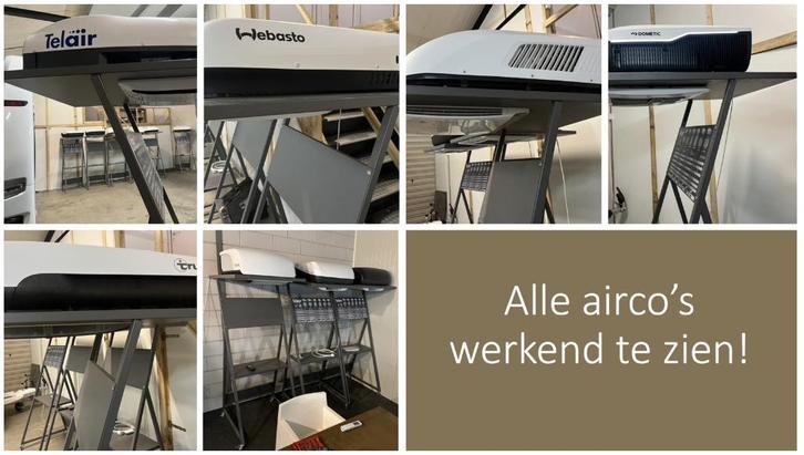 Dakairco voor uw camper. Alle merken werkend te zien, Caravans en Kamperen, Camper-accessoires, Nieuw, Ophalen