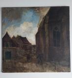 Te koop leuk vintage schilderij van Joop Joosten, Antiek en Kunst, Ophalen of Verzenden