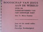 Zuster Maria Faustina Boodschap van Jesus aan de wereld 1954, Ophalen of Verzenden, Zo goed als nieuw, Boek, Christendom | Katholiek
