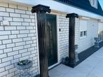 2 zware kunststof pilaren voor bijv veranda/overkapping, Ophalen, Zo goed als nieuw, Veranda