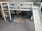 Half hoogslapen met glijbaan, Kinderen en Baby's, Ophalen, Zo goed als nieuw, Halfhoogslaper