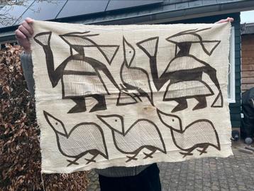 Afrikaans wandkleed uit Ivoorkust Afrika beschikbaar voor biedingen