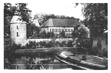 976532 s Heerenberg Gld 1957 Kasteel Gelopen met postzegel beschikbaar voor biedingen