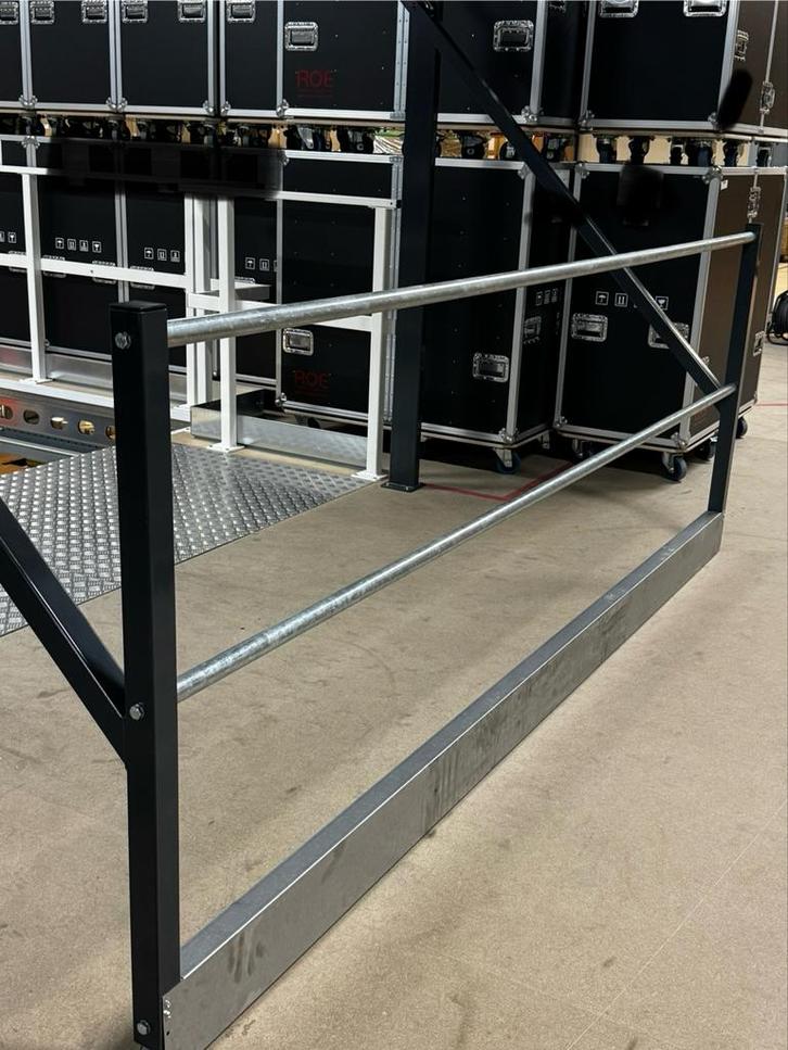 Entresolvloer Kantelhek 2 stuks, Zakelijke goederen, Kantoor en Winkelinrichting | Magazijn, Stelling en Opslag, Ophalen of Verzenden