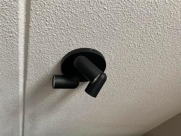 Ledlamp spots 2700K - mat zwart beschikbaar voor biedingen