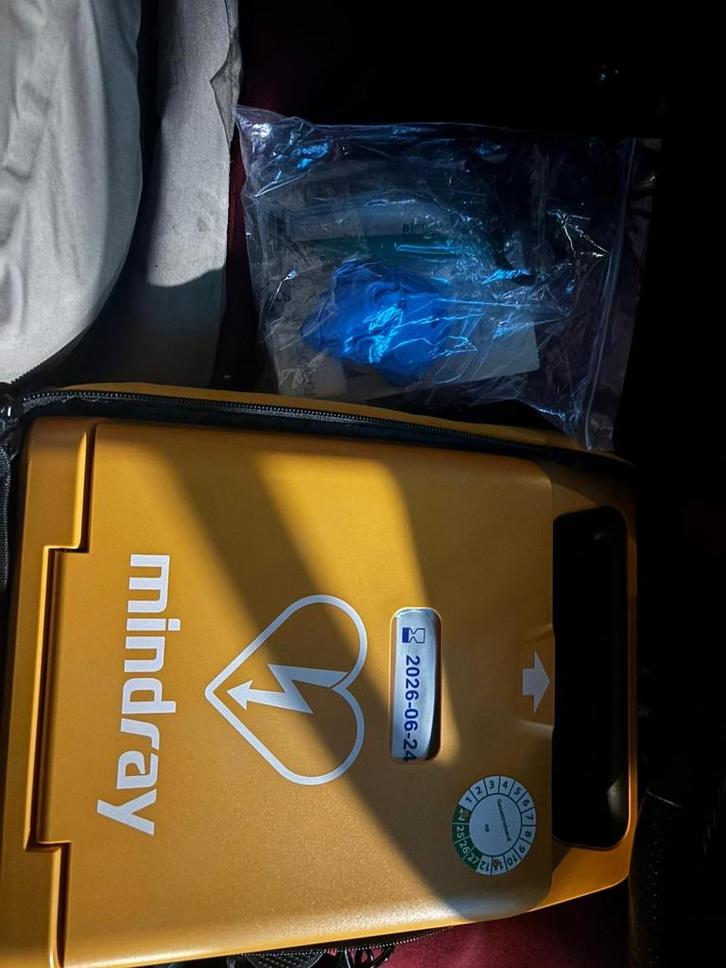 Mindray AED Medische Kit - Levensredder!, Diversen, Verpleegmiddelen, Zo goed als nieuw, Ophalen of Verzenden