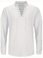 Piratenhemd Steampunk maat: S-M-L-XL-XXL Gratis verzending, Verzenden, Nieuw, Feestartikel, Carnaval