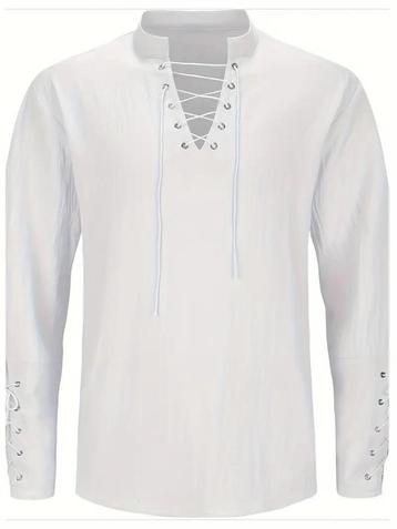 Piratenhemd Steampunk maat: S-M-L-XL-XXL Gratis verzending beschikbaar voor biedingen