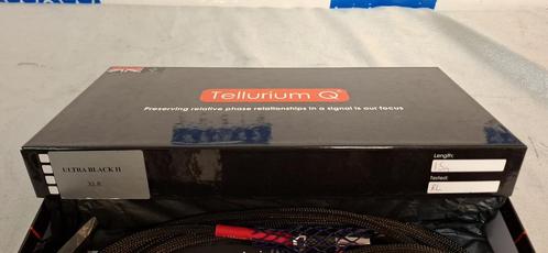 Tellurium Q ultra black II XLR, Audio, Tv en Foto, Audiokabels en Televisiekabels, Zo goed als nieuw, Interlink-kabel, Minder dan 2 meter
