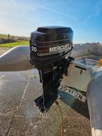 20 pk mercury 2 takt kortstaart knuppel besturing, Watersport en Boten, Ophalen of Verzenden, Zo goed als nieuw