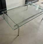 T90 tafel Fabricius & Kastholm glas, Ophalen, Gebruikt, 100 tot 150 cm, Design