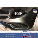 W205 C63 AMG Voorbumper Mercedes C Klasse 2014-2019 + gril +, Gebruikt, Ophalen of Verzenden, Bumper, Mercedes-Benz