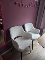 Eetkamer stoelen bouclé Puck Karwei, Ophalen, Stof, Twee