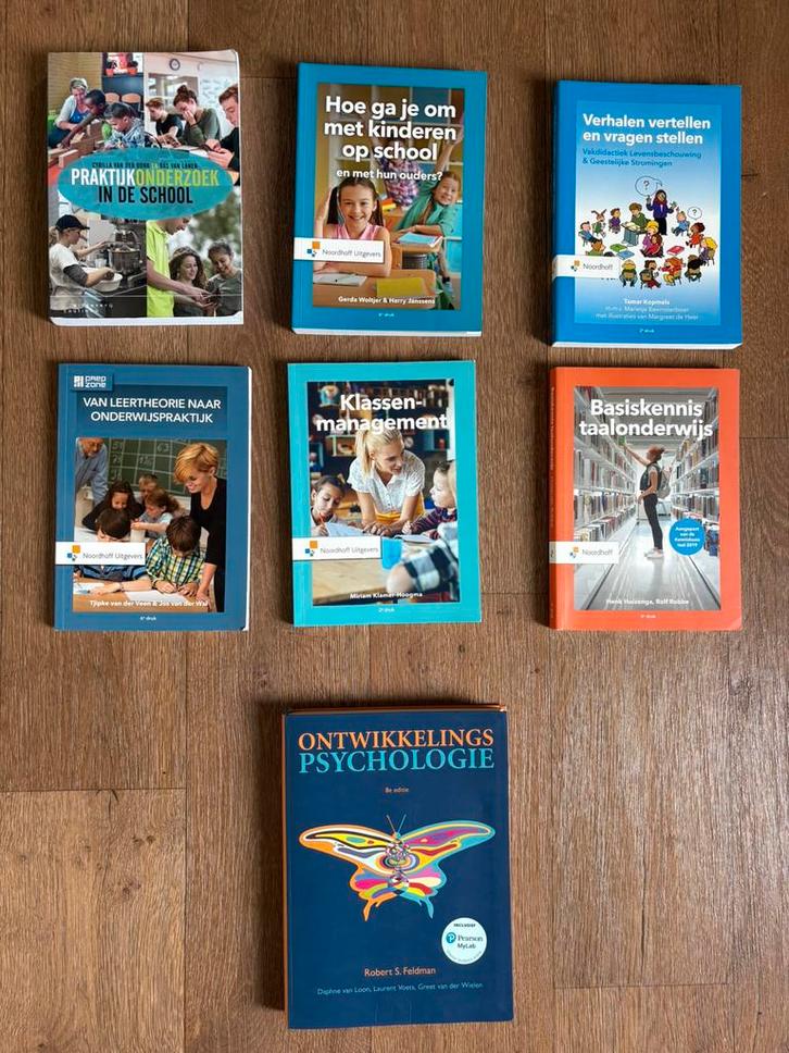 Diverse PABO Boeken, Boeken, Studieboeken en Cursussen, Gelezen, HBO, Alpha, Ophalen of Verzenden