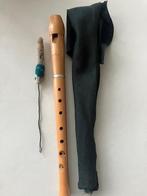 Moeck houten blokfluit, sopraan., Muziek en Instrumenten, Ophalen of Verzenden, Gebruikt, Sopraan of Sopranino