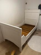 Massief vintage stevig eiken kinderbed 90x190, Gebruikt, 70 tot 85 cm, Ophalen