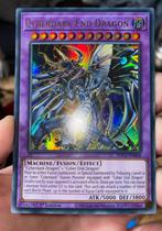 Yu-Gi-Oh! Cyberdark End Dragon SDCS-EN044 1st Ed !, Hobby en Vrije tijd, Verzamelkaartspellen | Yu-gi-Oh!, Foil, Gebruikt, Ophalen of Verzenden