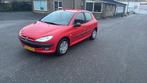 Peugeot 206 1.1 XR 212.000 Nap Apk 5 Deurs Rood 2000, Auto's, Gebruikt, 4 cilinders, 60 pk, Origineel Nederlands