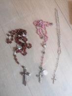 Religieuze Kruizen & Rozenkransen Set, Antiek en Kunst, Antiek | Religie, Ophalen of Verzenden