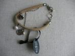 Exoal armband beige leer - nieuw -, Beige, Nieuw, Leer, Ophalen of Verzenden