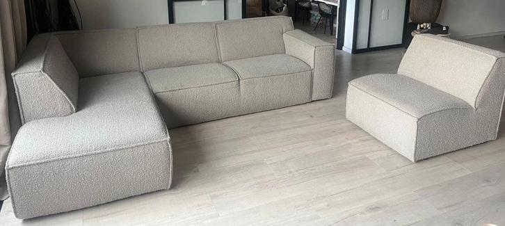 Bankstel Loki, Huis en Inrichting, Banken | Bankstellen, Zo goed als nieuw, Hoekbank, Vierpersoons of meer, 250 tot 300 cm, 75 tot 100 cm