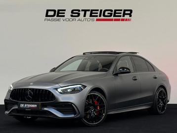 Mercedes-Benz C-klasse 300 e C63 AMG Pano Distronic Digital  beschikbaar voor biedingen