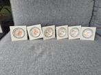 6x Inbouwspots Philips Hue white, Kunststof, Gebruikt, Halogeen, Ophalen of Verzenden