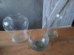 Divers (antiek) glaswerk; weckpotten, glazen, etc, Antiek en Kunst, Antiek | Glas en Kristal, Ophalen