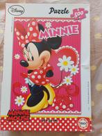 Minnie mouse legpuzzel, Ophalen of Verzenden, Meer dan 50 stukjes, Zo goed als nieuw
