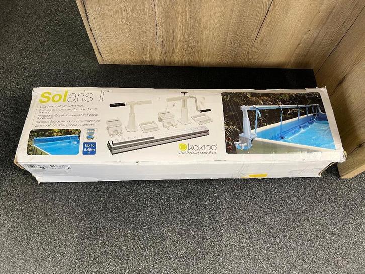 Kokido Solaris II oprolsysteem voor frame zwembaden, Tuin en Terras, Zwembad-toebehoren, Zo goed als nieuw, Overige typen, Ophalen of Verzenden