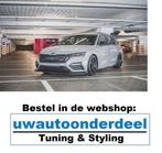 Maxton Design Skoda Octavia RS Mk4 Spoiler Lip Spliter, A.parts@hotmail.nl, Trasmolenlaan 12 3447 GZ Woerden, Nieuw, Ophalen of Verzenden
